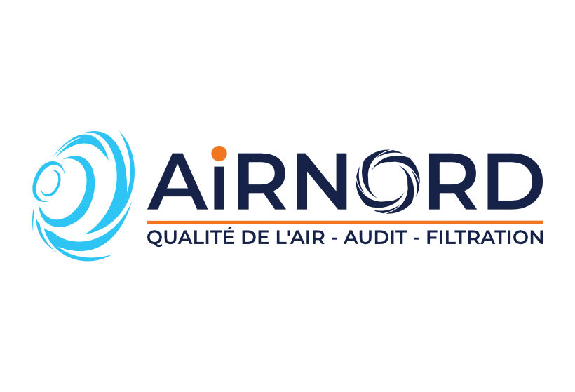 création logo airnord qualité de l'air audit filtration dijon bourgogne franche comté